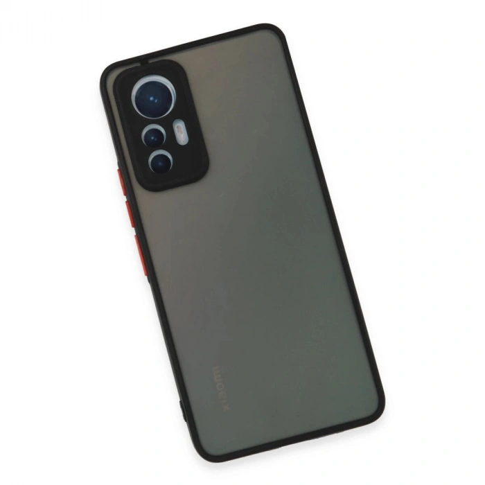 Mi 12 Lite Kılıf Montreal  Kapak - Siyah