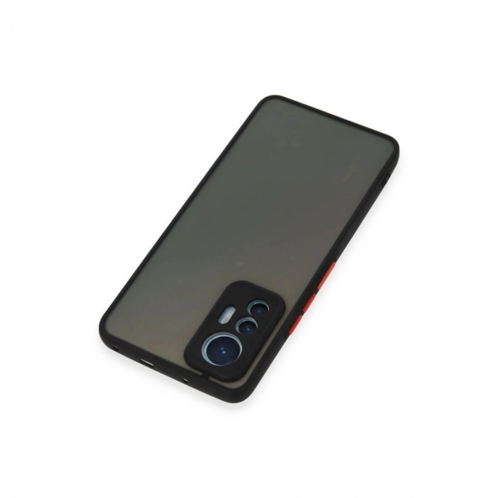 Mi 12 Lite Kılıf Montreal  Kapak - Siyah
