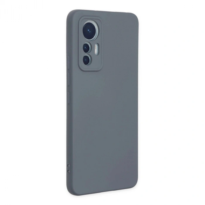 Mi 12 Lite Kılıf Nano İçi Kadife  - Gri