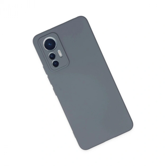 Mi 12 Lite Kılıf Nano İçi Kadife  - Gri