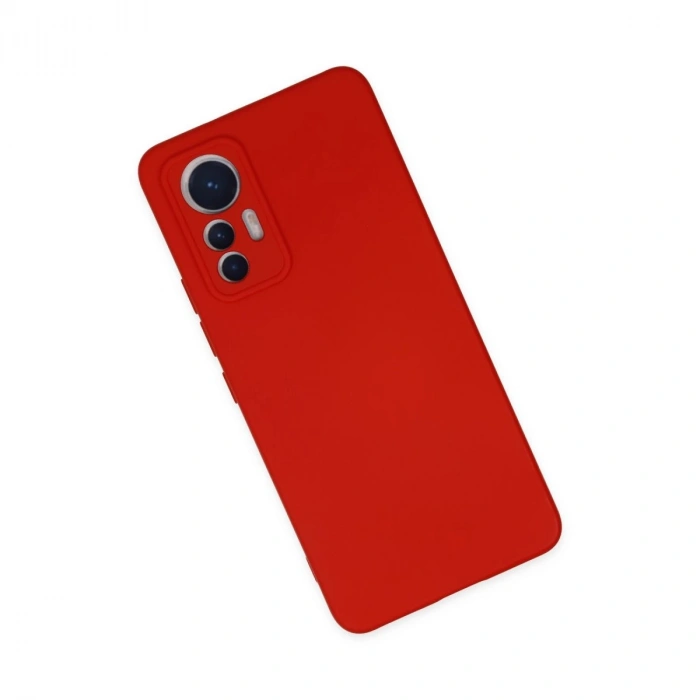 Mi 12 Lite Kılıf Nano İçi Kadife  - Kırmızı