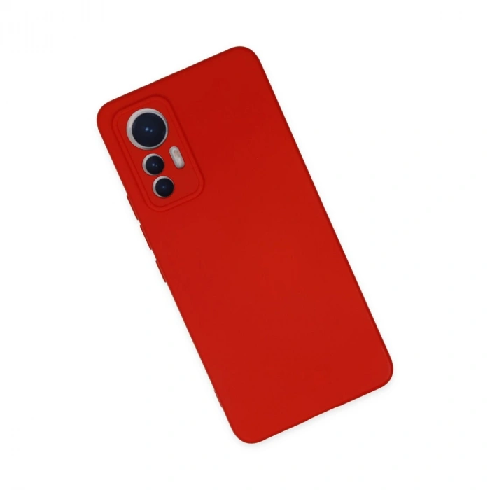 Mi 12 Lite Kılıf Nano İçi Kadife  - Kırmızı