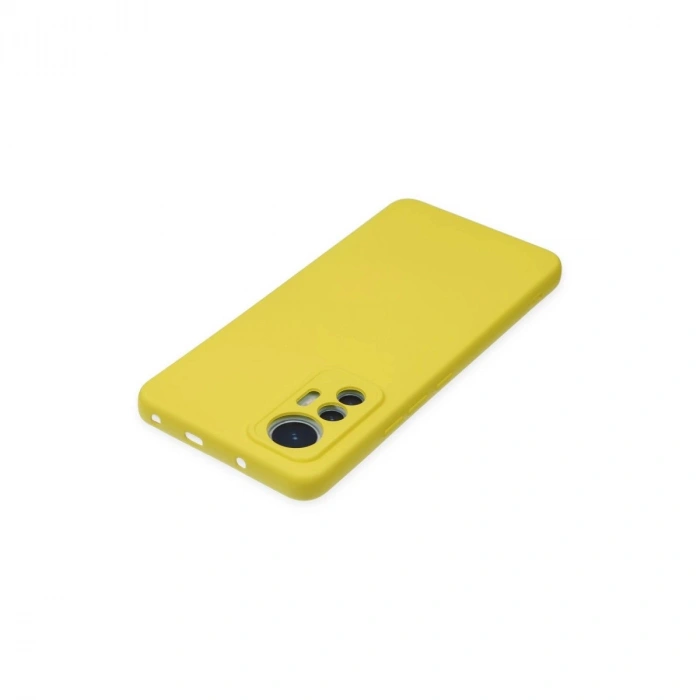Mi 12 Lite Kılıf Nano İçi Kadife  - Sarı