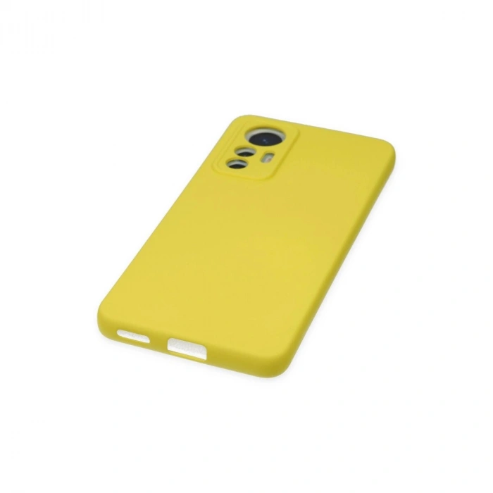 Mi 12 Lite Kılıf Nano İçi Kadife  - Sarı
