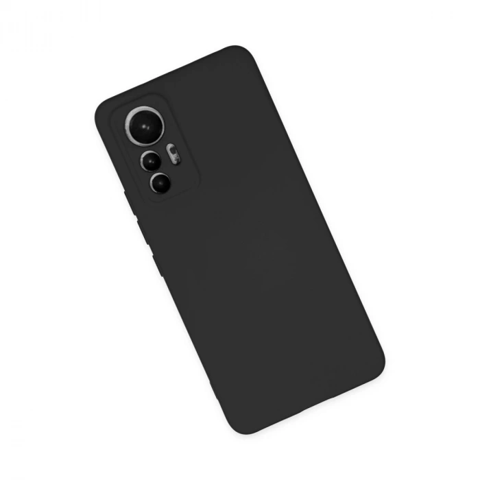 Mi 12 Lite Kılıf Nano İçi Kadife  - Siyah
