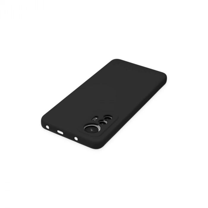 Mi 12 Lite Kılıf Nano İçi Kadife  - Siyah