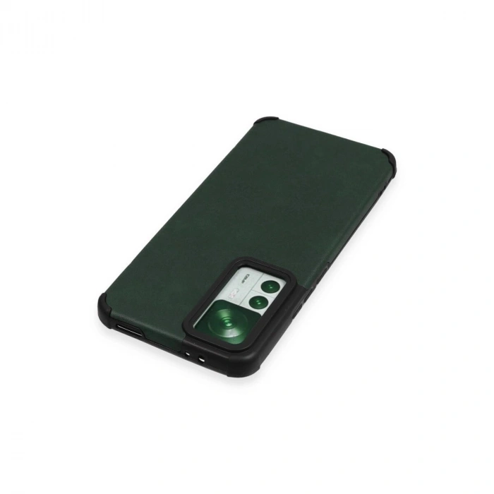 Mi 12t Kılıf Loop Deri  - Yeşil