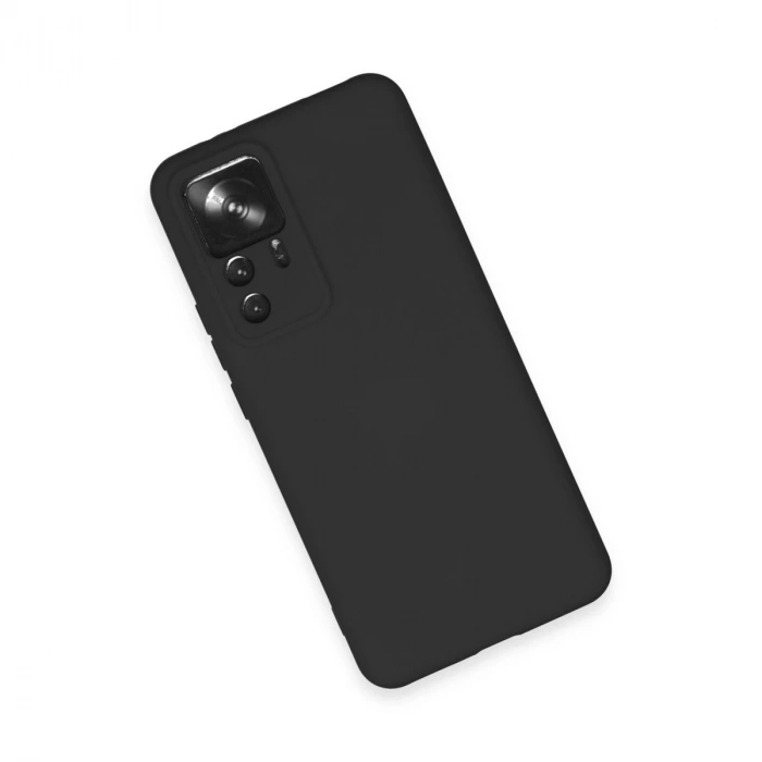 Mi 12t Pro Kılıf Nano İçi Kadife  - Siyah