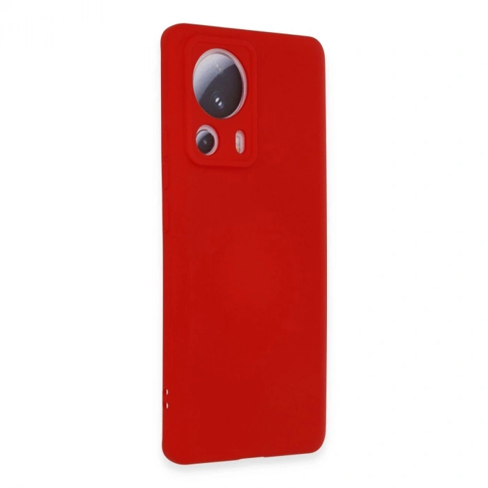 Mi 13 Lite Kılıf Nano İçi Kadife  - Kırmızı