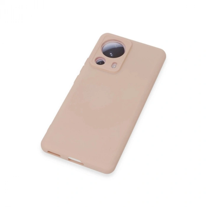 Mi 13 Lite Kılıf Nano İçi Kadife  - Pudra