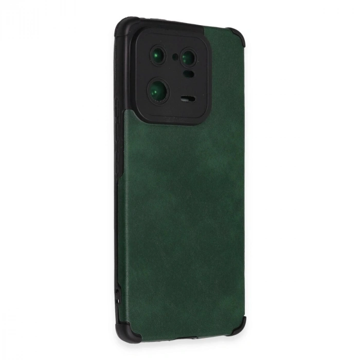 Mi 13 Pro Kılıf Loop Deri  - Yeşil