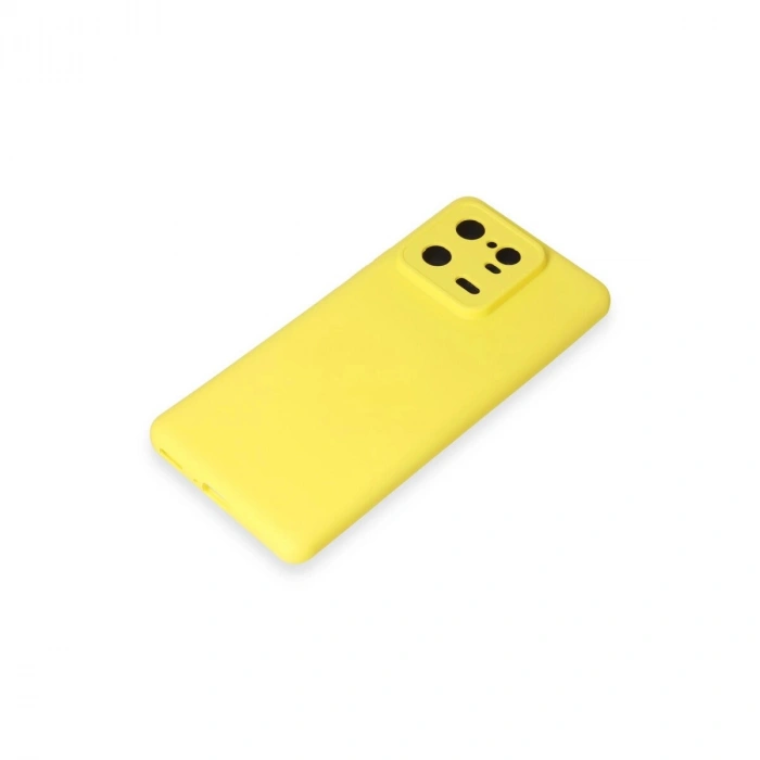Mi 13 Pro Kılıf Nano İçi Kadife  - Sarı