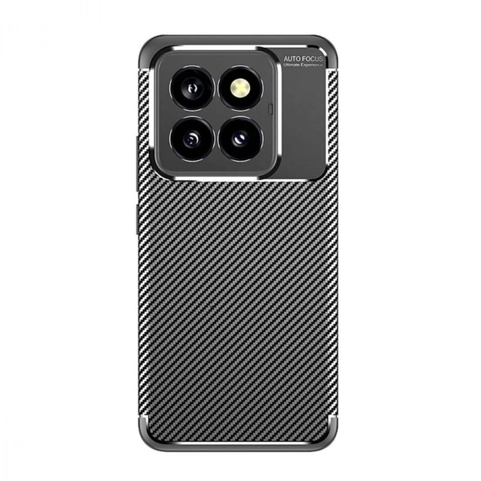 Mi 14t Pro Kılıf Auto Fus Karbon Kapak - Siyah