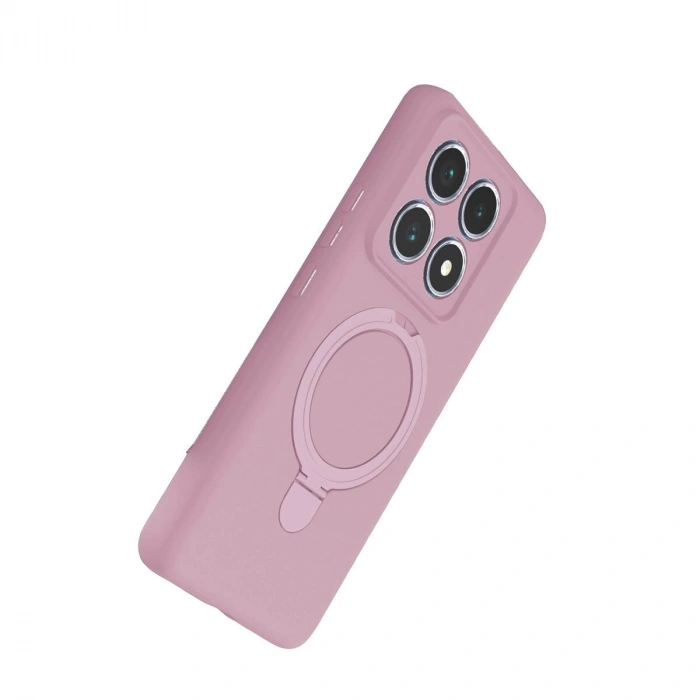 Mi 14t Pro Regal Magsafe Standlı Kapak - Açık Pembe