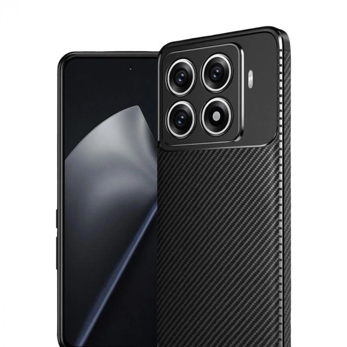 Mi 15t Pro Auto Fus Karbon Kapak - Siyah