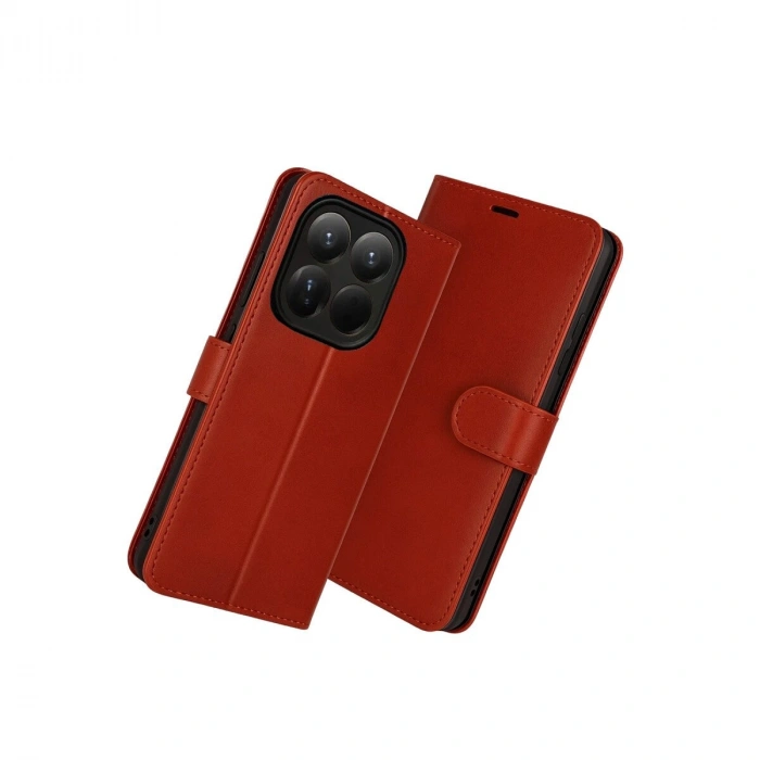 Mi 15t Trend S Plus Kapaklı Kılıf - Kırmızı
