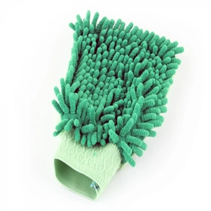 Mikrofiber Temizlik Eldiveni - Araç Yı Eldiveni Oto Yı Temizleme Cila Eldiveni
