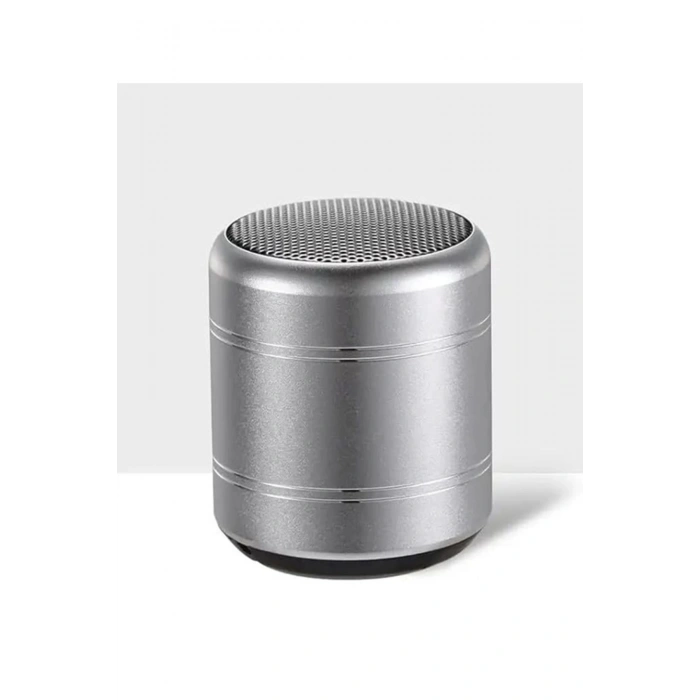 Mini Alüminyum TWS Kablosuz Bluetooth Hoparlör – Yuvarlak Metal Tasarım, Yüksek Bas ve Taşınabilir Özellikler (  )