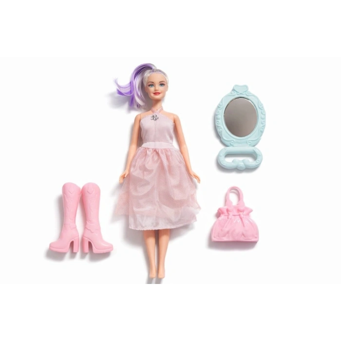 Moda Seti - Aksesuarlı 30 cm Bebek Seti  - 1 ADET