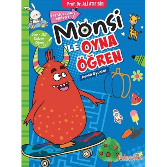 Monsi ile Oyna Öğren Renkli Oyunlar