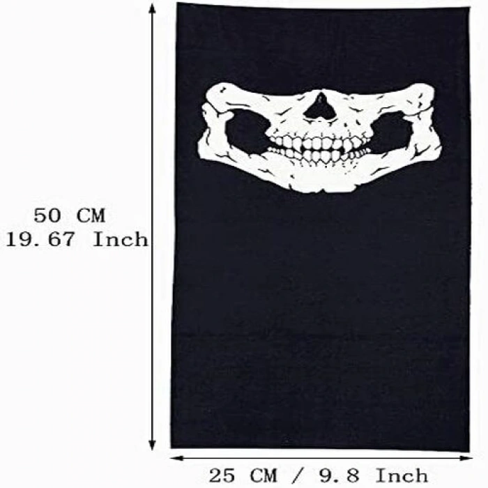 Motorcu Boyunluk Baf Buff Bandana 25x48 cm Model 7