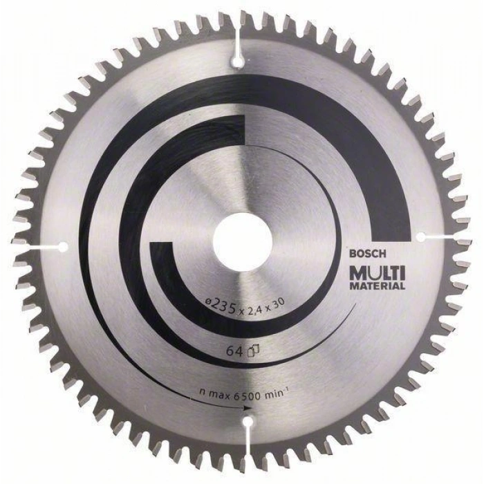 MultiMaterial 235X2,4X30/25 mm 64 Diş Testere