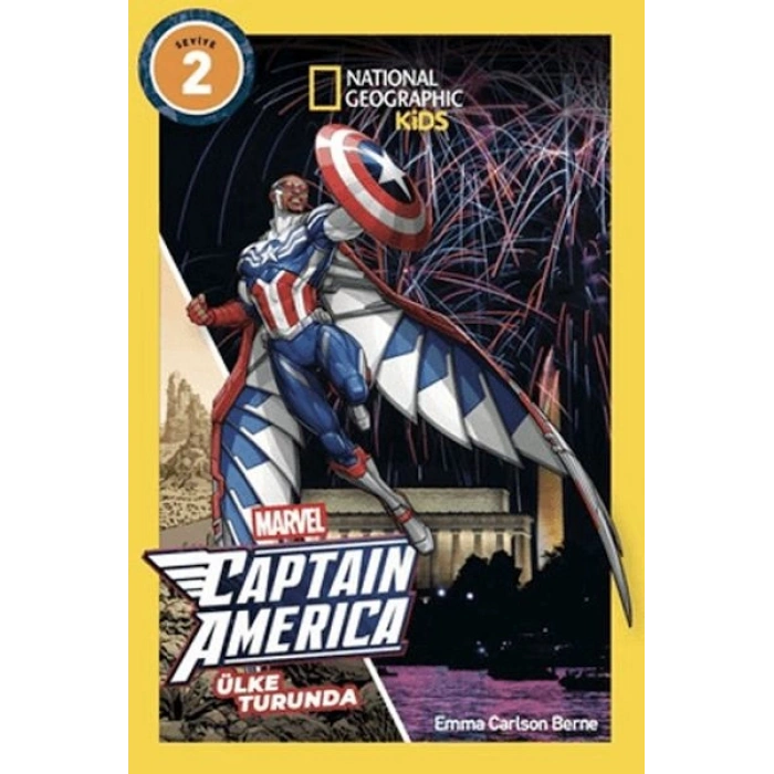 National Geographic Kids - Marvel Captain America Ülke Turunda