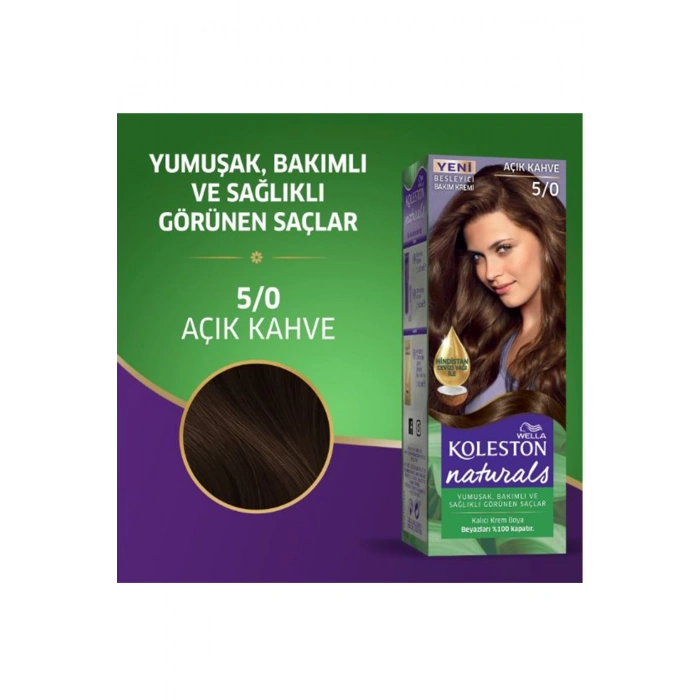 Naturals Saç Boyası Açık Kahve 5/0 (74)