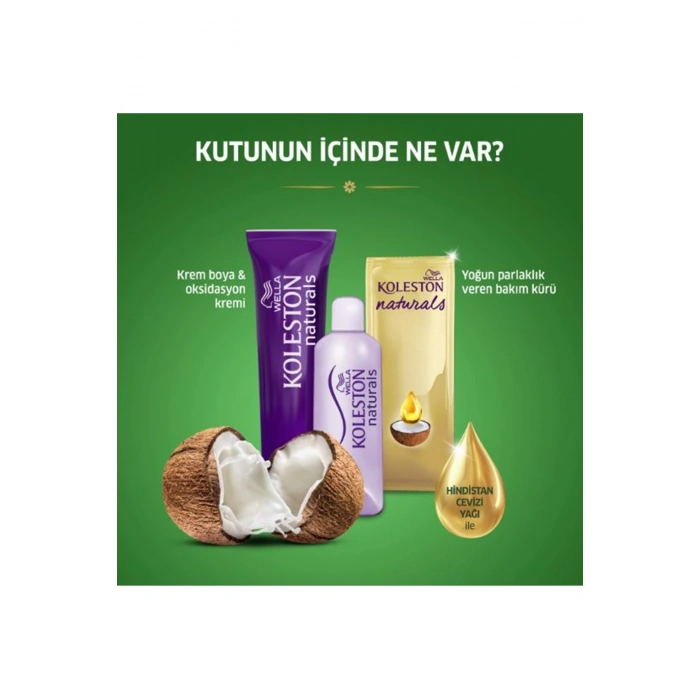 Naturals Saç Boyası Açık Küllü Kumral 8/1 2X Paket (74)