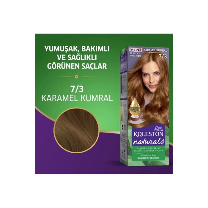 Naturals Saç Boyası Karamel Kumral 7/3 2X Paket (74)