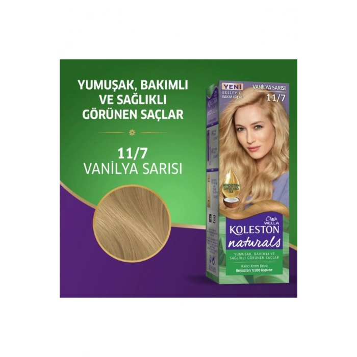 Naturals Saç Boyası Vanilya Sarısı 11/7 2X Paket (74)