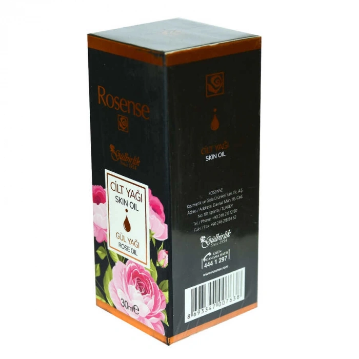 Nemlendirici Besleyici Gül ve Jojoba Yağlı Cilt Bakım Yağı 30 ML