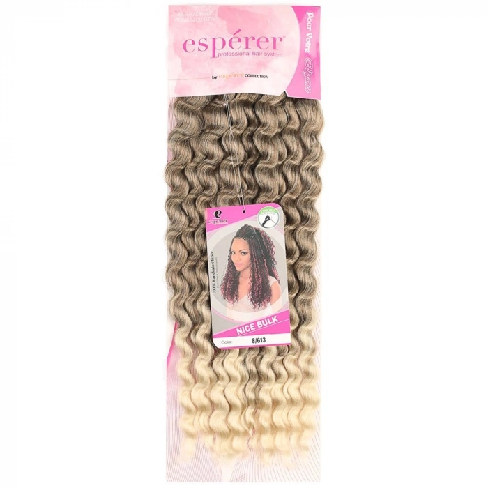 Nice Bulk Afro Su Daası  / Küllü Kahve / Platin Ombreli