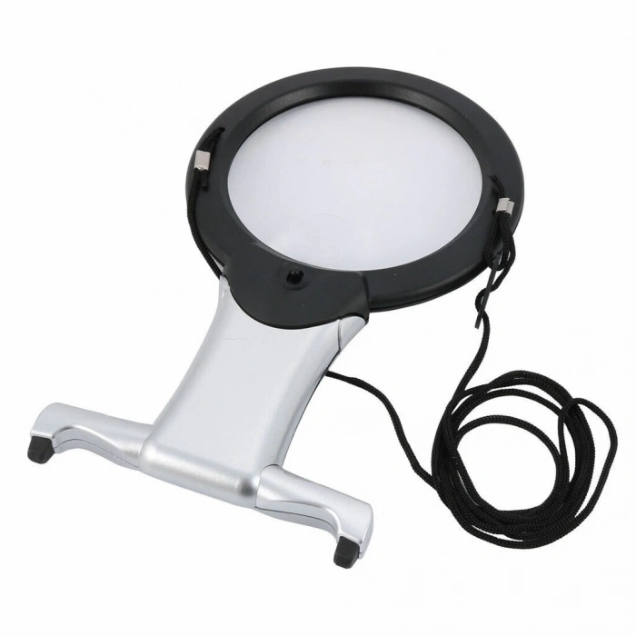 Nikula 2X 6X LED eller serbest,boyun asılı,dıkış,okuma için en uygun Büyüteç 11b1 (  )