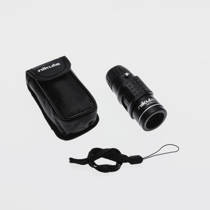 Nıkula 7x18  Avuç Içi  Kauçuk Kaplamalı Hd Optik, Cepte Taşınan Mini Monoküler Dürbün (  )