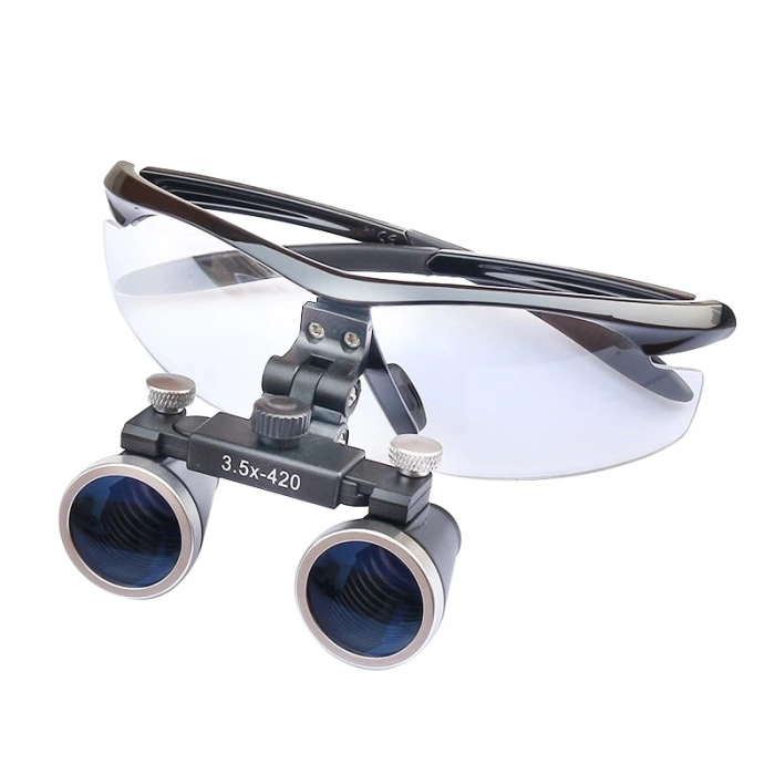 Nikula3.5x420mm  Diş Cerrahi Gözlük Lens Büyüteç,taşıma Çantalı (  )