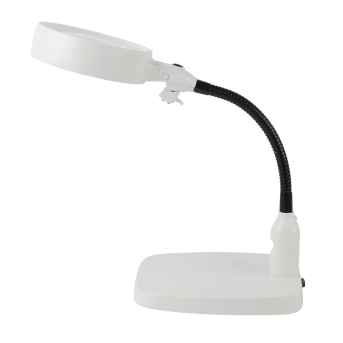 NikulaMasaüstü 10X Led Işıklı Büyüteç Okuma El Sanatları Onarım Büyüteç 7765 (  )