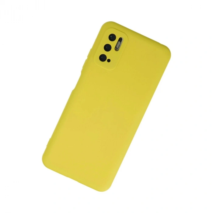 Note 10 5g Kılıf Nano İçi Kadife  - Sarı