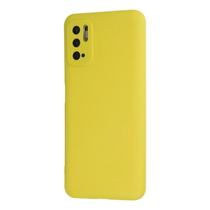 Note 10 5g Kılıf Nano İçi Kadife  - Sarı