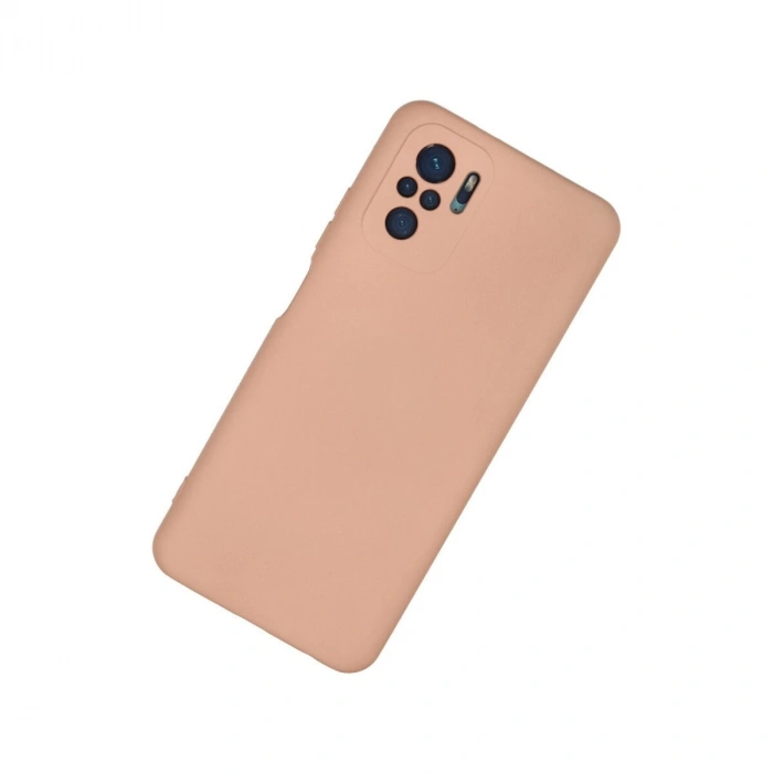 Note 10 Kılıf Nano İçi Kadife  - Pudra