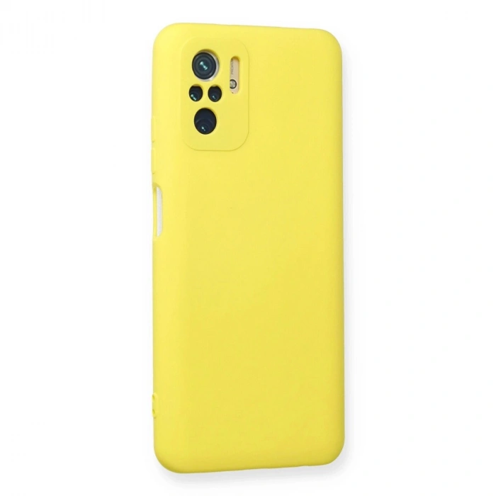 Note 10 Kılıf Nano İçi Kadife  - Sarı