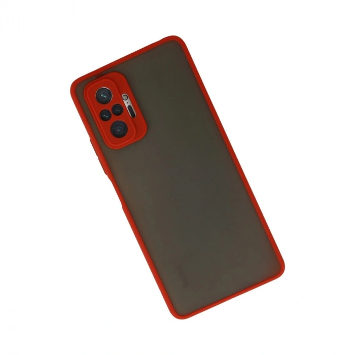 Note 10 Pro Kılıf Montreal  Kapak - Kırmızı