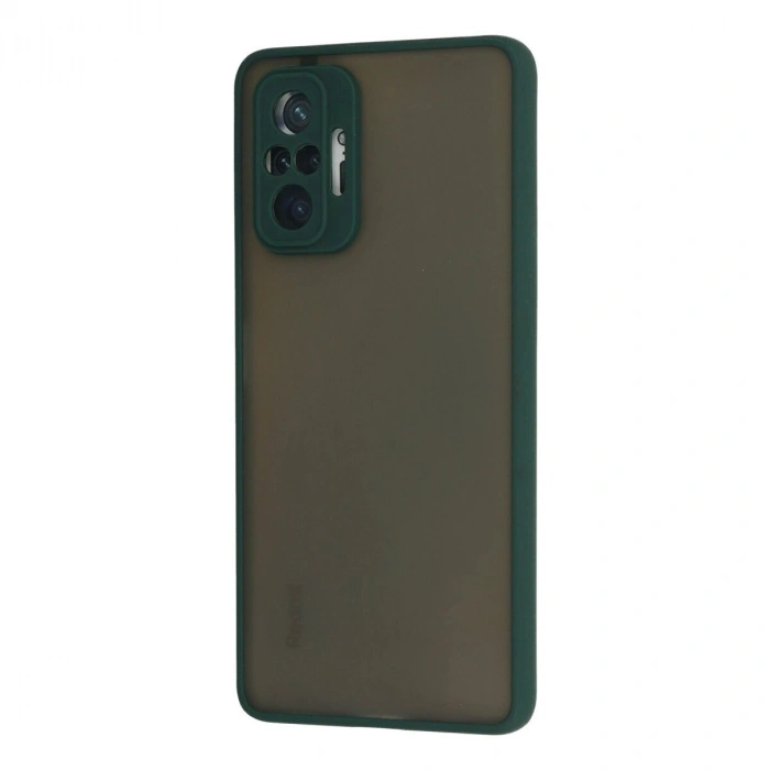 Note 10 Pro Kılıf Montreal  Kapak - Yeşil