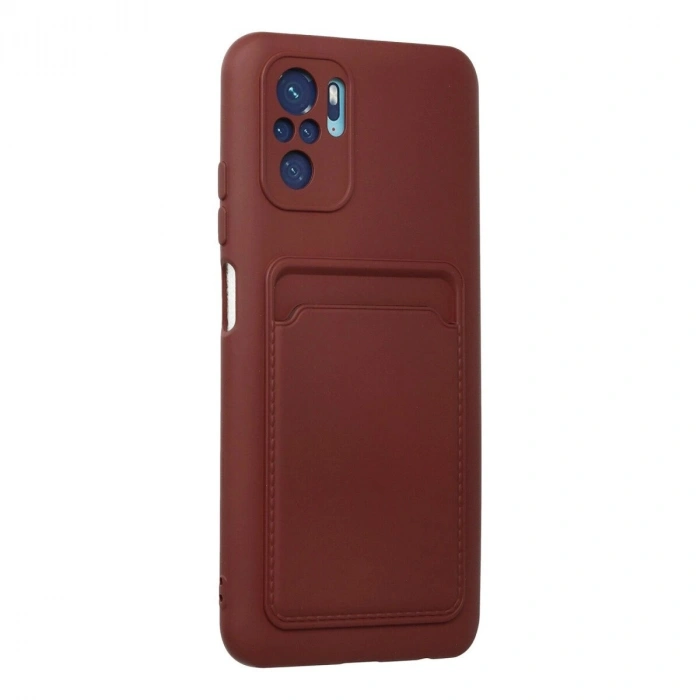 Note 10s Kılıf Kelvin Kartvizitli  - Bordo