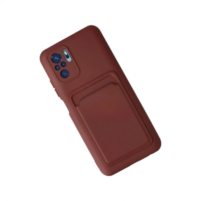 Note 10s Kılıf Kelvin Kartvizitli  - Bordo