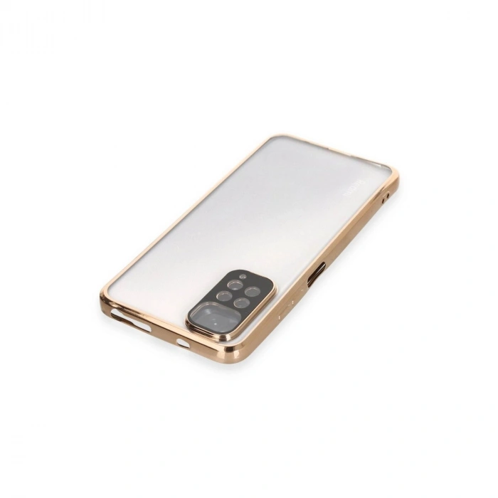 Note 11 Kılıf  Lensli  - Gold