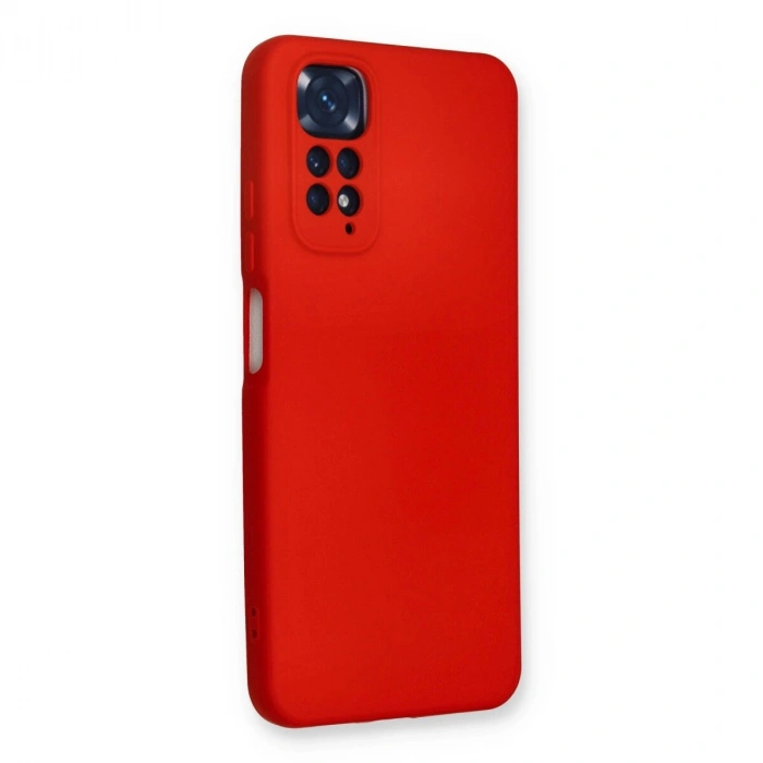 Note 11 Kılıf Nano İçi Kadife  - Kırmızı