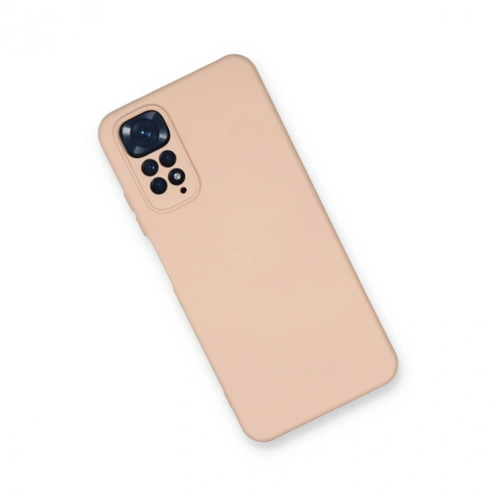 Note 11 Kılıf Nano İçi Kadife  - Pudra