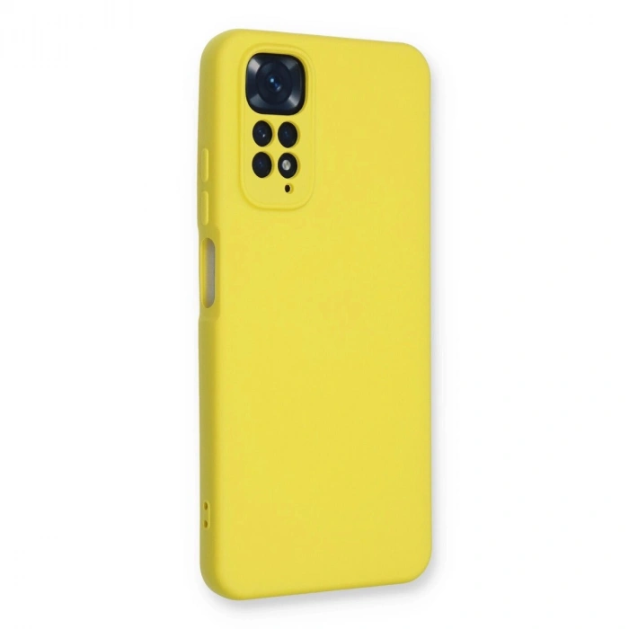 Note 11 Kılıf Nano İçi Kadife  - Sarı