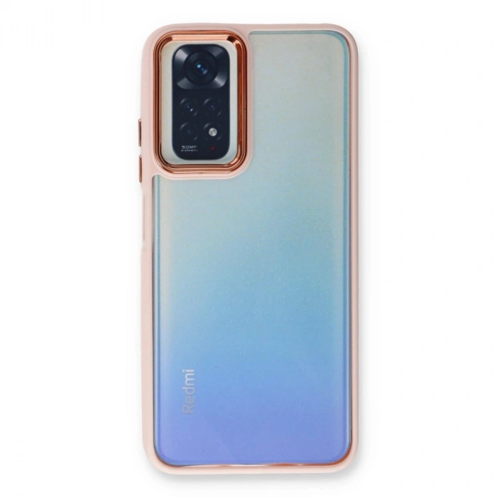 Note 11 Pro Kılıf Dora Kapak - Pudra